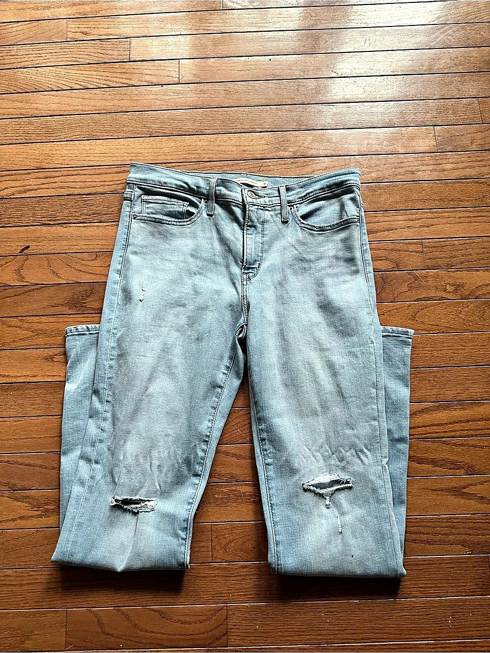 Levi's 314 Shaping Straight Jeans Waist 31 Blue